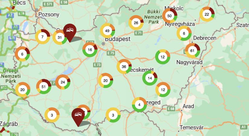 Elndult a szezon: alakul a forgalom az M7-esen Budapest felé
