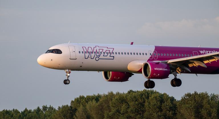 A Wizz Air utasai technikai hiba miatt téves tájékozatást kaptak egy járat késéséről