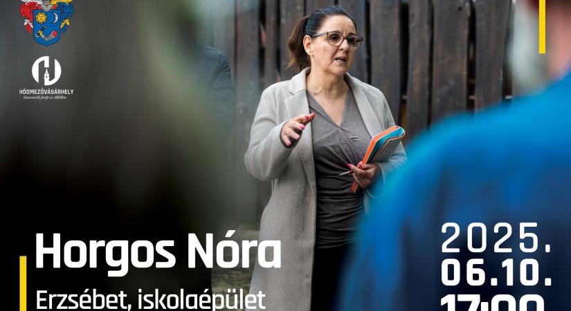 Kedden fórumot tart Horgos Nóra