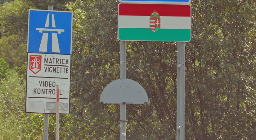 Alaposan ráfázott Magyarországon a matrica-vásárlásra egy brit autós