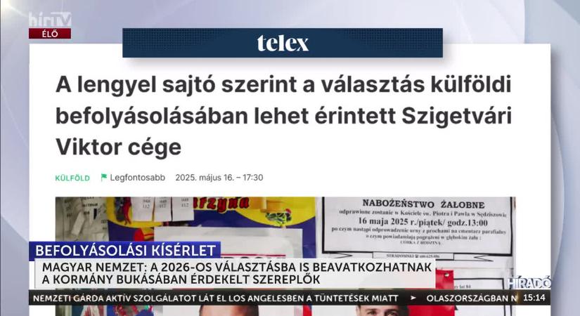 Minden adott ahhoz, hogy a 2026-os választásba is beavatkozzanak az Orbán-kormány bukásában érdekelt szereplők  videó