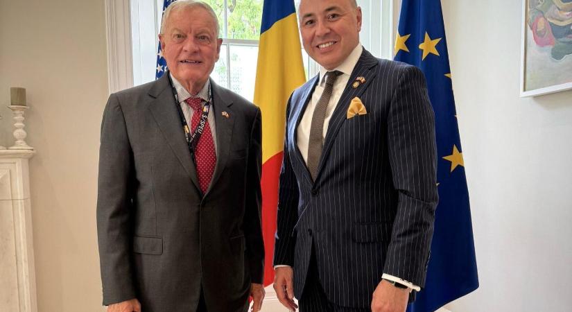 Keith Kellogg amerikai tábornokkal tárgyalt a washingtoni román nagykövet