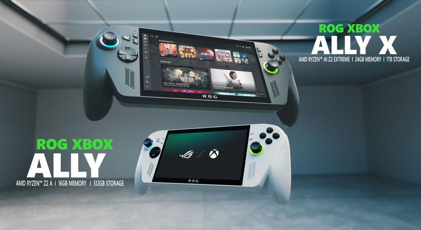 Két új kézikonzolt mutatott be közösen a ROG és az Xbox csapata