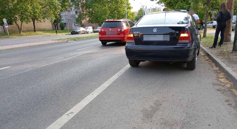 Baleset történt az Északi körúton: nem úszta meg a volkswagen