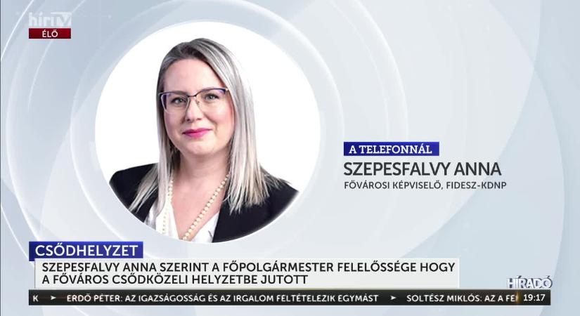 Szepesfalvy Anna: A felelőtlen és hanyag gazdálkodásnak, ami a fővárosban folyik nem lehetnek a kárvallottjai a budapestiek  videó