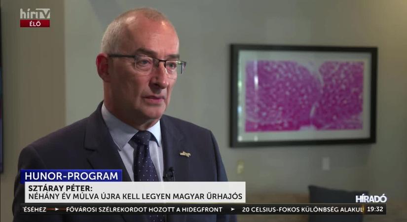 Sztáray Péter: Jelentős előnyre tesz szert Magyarország, a nagyszámú űrben elvégzett kísérletekkel  videó