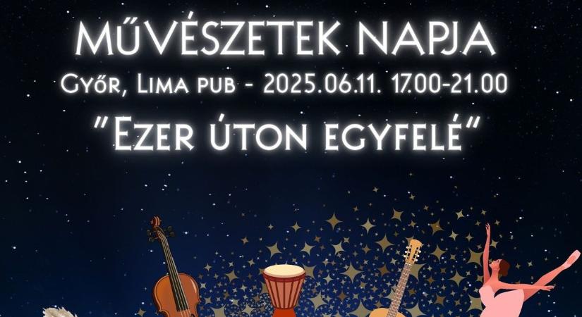Művészetek napja flashmobbal Győrben