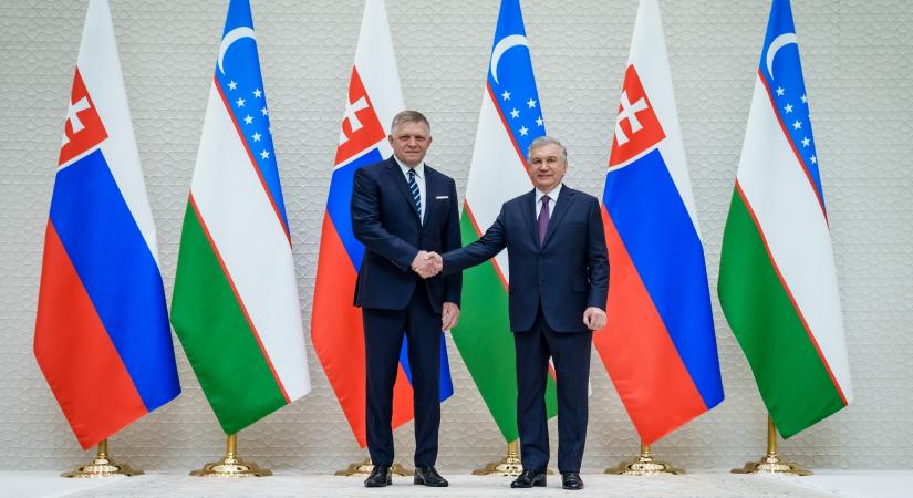 Robert Fico Üzbegisztánban tárgyalt