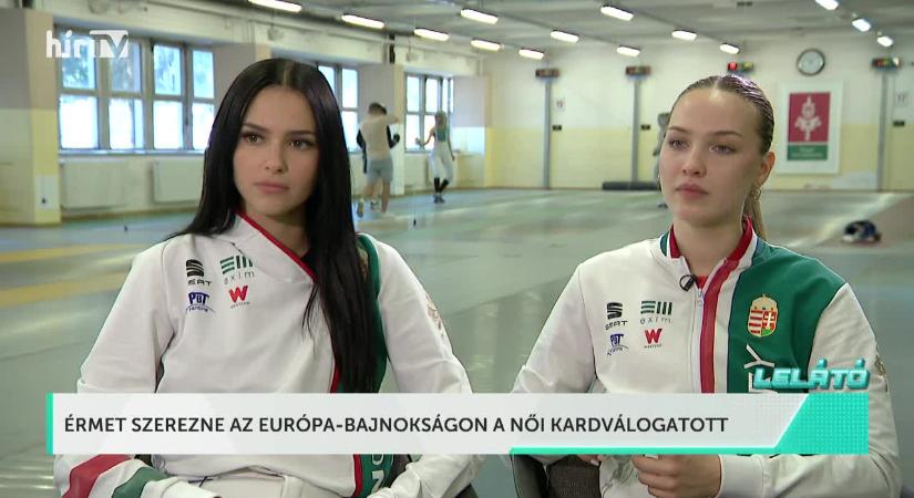 Lelátó - Érmet szerezne az Európa-bajnokságon a női kardválogatott  videó