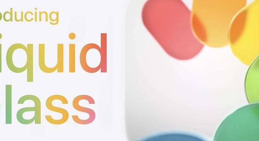 Videóban mutatja be új Liquid Glass designját az Apple