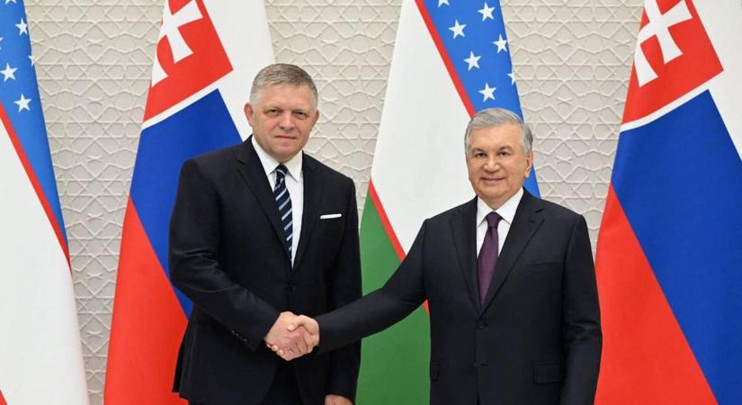 Fico titkos fegyelmegállapodásról tárgyalt Üzbegisztánban