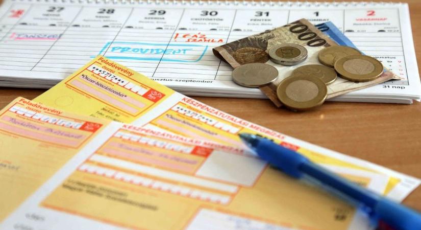 Sárga csekkek képében gyűlnek a viharfelhők, így kergethetjük el őket