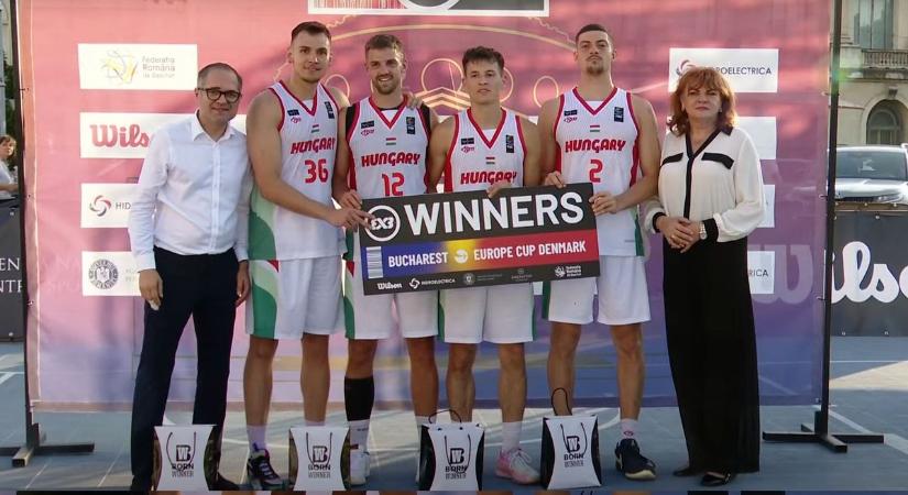 Vármegyei érdekeltségű játékosokkal harcolta ki az Eb-szereplést a női és a férfi 3X3-as válogatott