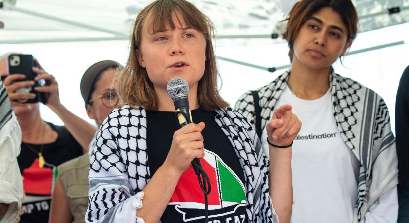 Greta Thunberget deportálták Izraelből – segélyszállítmánnyal próbált Gázába jutni