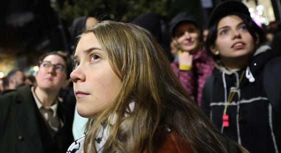 Egy Franciaországba tartó repülőjárattal hagyta el Izraelt Greta Thunberg