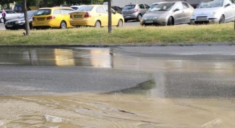 Hét helyen volt egyszerre csőtörés Dunakeszin