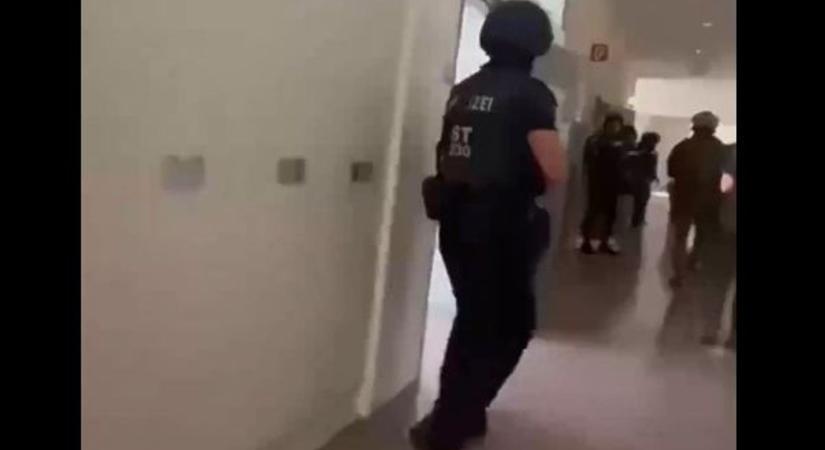 Iskolai tömegmészárlás Grazban: felvételen a menekülő gyerekek (VIDEÓ)