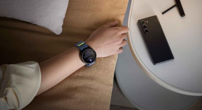 A Samsung Galaxy Watch okosórák mostantól Magyarországon is észlelik az alvási apnoét