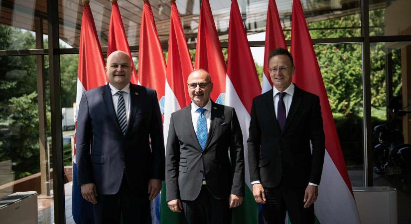 Szijjártó Péter: Magyarország és Horvátország az együttműködés további fejlesztésén dolgozik