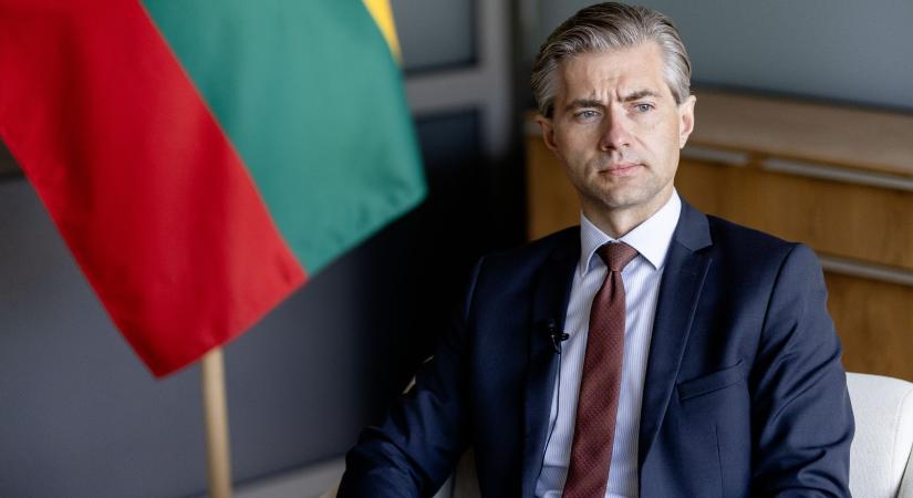 Litván külügyminiszter Kijevben: vonatunk rakéták és drónok zápora alatt haladt át