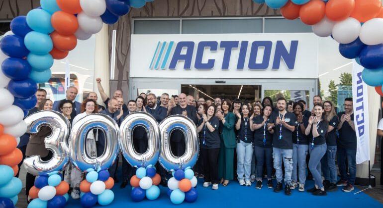 Megnyitotta 3000. európai üzletét az Action Olaszországban