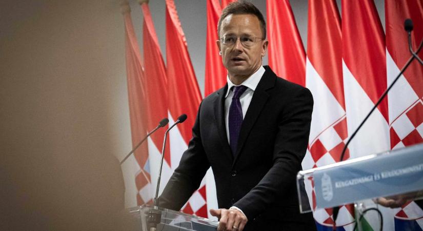 Szijjártó Péter: a Zelenszkij-interjú része a Magyarország-ellenes propagandának