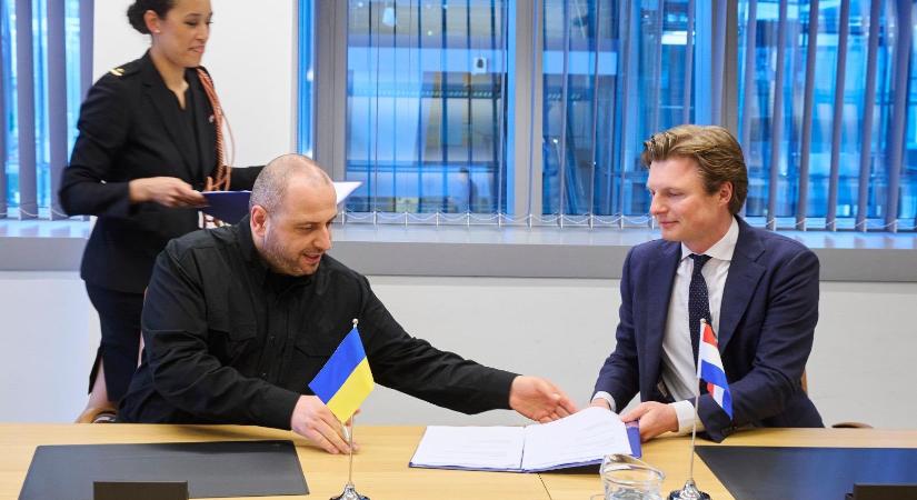 Hollandia és Ukrajna megállapodást írt alá a védelmi iparban való együttműködés megerősítéséről