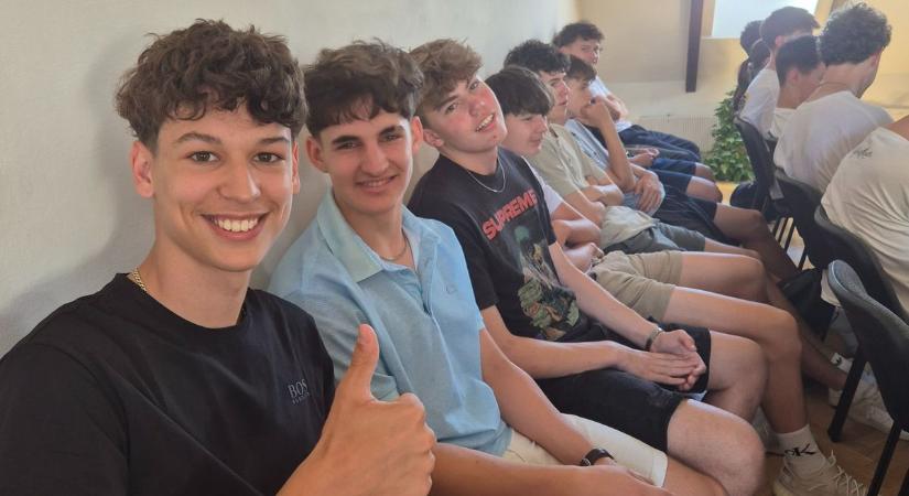 Virtuális időkapszulát készítettek a németes diákok