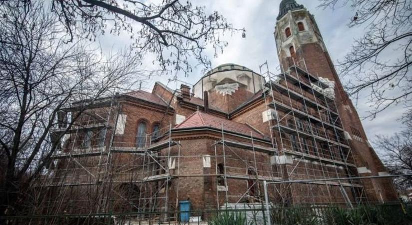 Így halad az Attila téri görögkatolikus templom felújítása – fotókkal!
