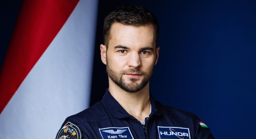 Kapu Tibor szerda 14 órakor indul az űrbe