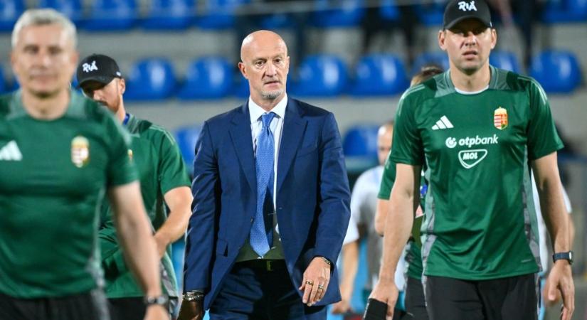 Marco Rossi: Magyarországnak jelen pillanatban nincs esélye egyenes ágon kijutni a vébére