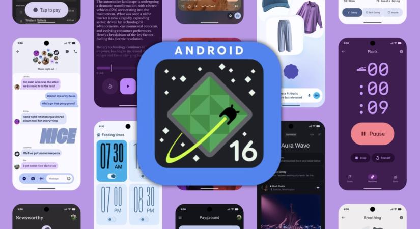 Megérkezett az Android 16