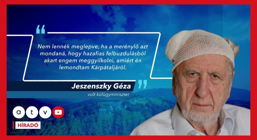 Jeszenszky: Hiányzik, hogy a feleségemmel nézzem az Egyenes Beszédet
