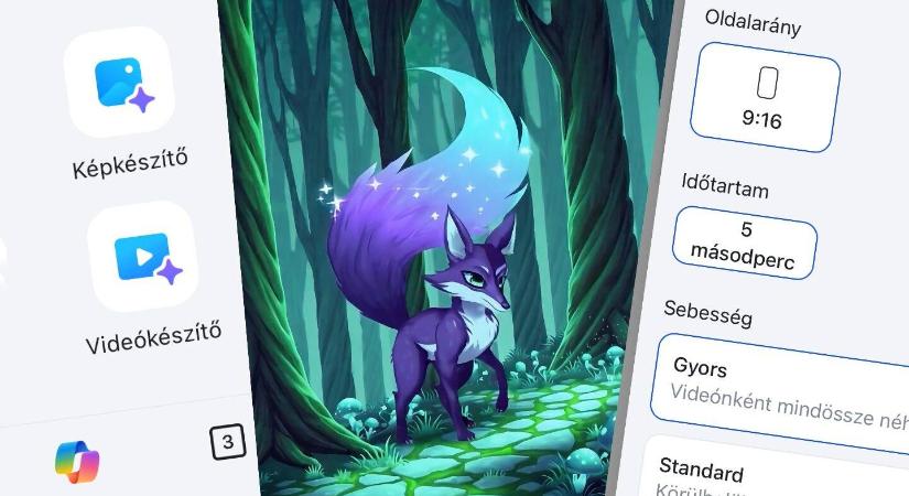 Videók készítése a Sora-val okostelefonon, az ingyenes Bing appban