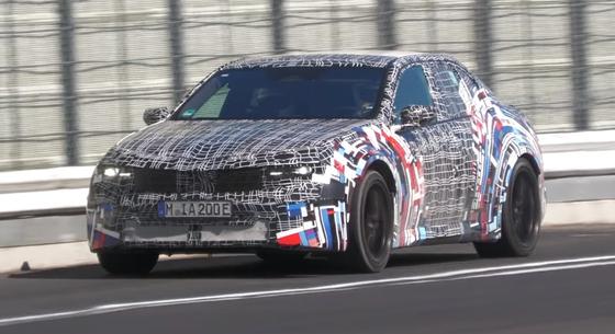 Videón a hangtalanul hasító vadonatúj elektromos BMW M3