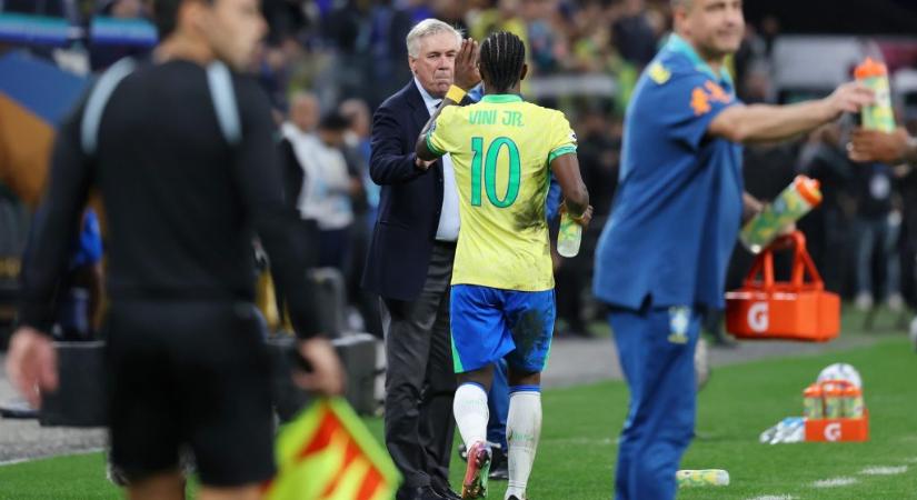 Ancelotti első győzelme a brazil válogatott élén rögtön vb-kijutást ért