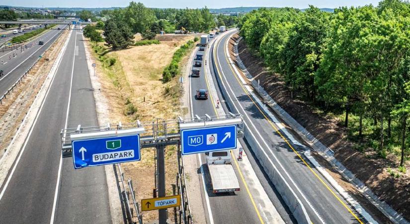 Fontos változás: ez minden autóst érint az M1-M0 csomópontnál