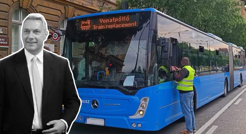 3,5 milliárdért rendel vonatpótló buszokat a MÁV, Lázár intézkedési miatt kell sietniük