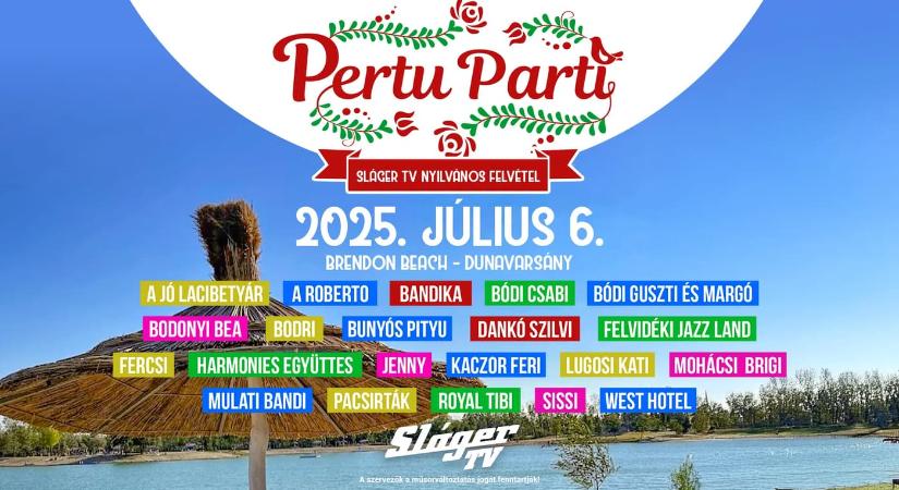 Pertu Parti a Brendon Beachen 2025 Dunavarsány