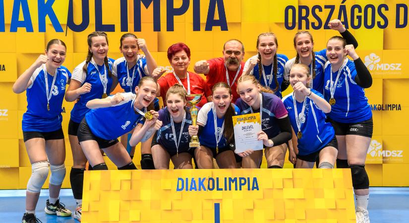 A legidősebb általános iskolások kézilabda és röplabdaDiákolimpia döntői zajlottak a hétvégén