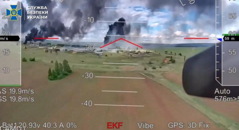 Mesterséges intelligencia vezérelte az ukrán drónokat a Pókháló hadművelet során