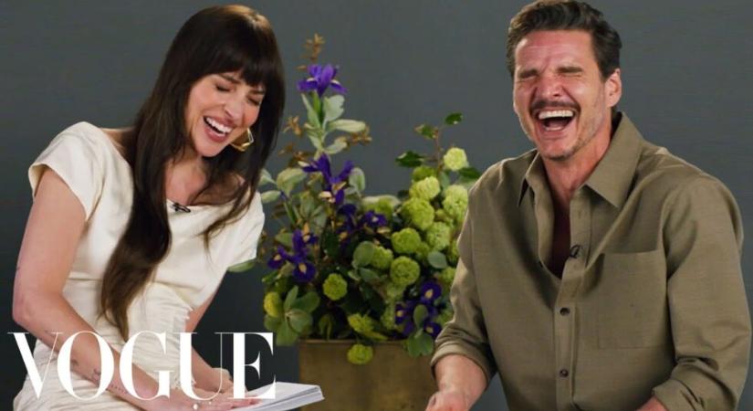 Dakota Johnson és Pedro Pascal gyors kérdezz-felelekjéből lejön, mennyire bírják egymást – videó