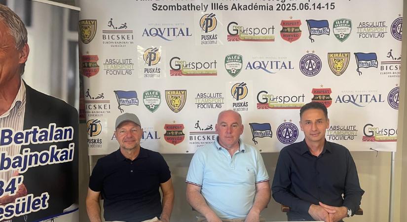 Micsoda csapat! Bicskei Bertalan Eb-győztes fociválogatottja újra a pályán