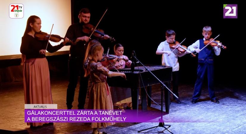 Aktuális (2025.06.11) Gálakoncerttel zárta a tanévet a Beregszászi Rezeda Folkműhely (videó)