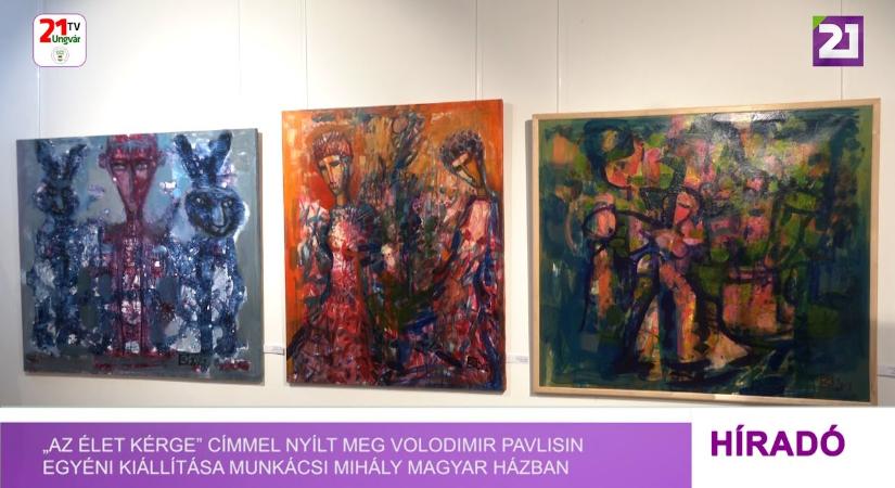 „Az élet kérge” címmel nyílt meg Volodimir Pavlisin egyéni kiállítása Munkácsi Mihály Magyar Házban (videó)