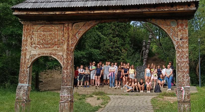 Hargita megyébe kirándultak el a Liszt hetedikesei