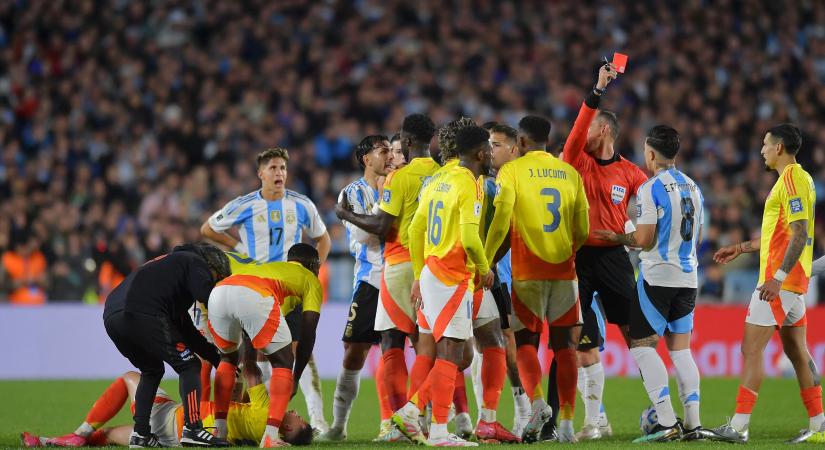 Kibuggyant a vér, villant a piros – botrányt kavart a Chelsea-sztár a dél-amerikai rangadón