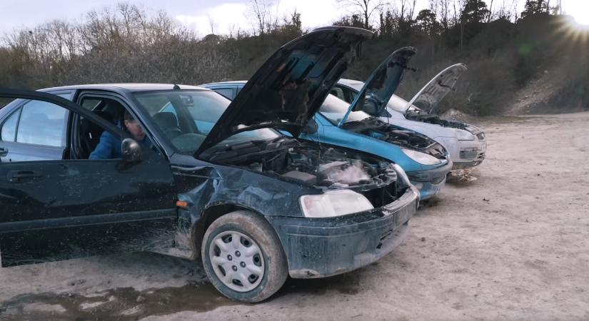Peugeot, Ford és Honda: melyik bírja legtovább olaj és víz nélkül?