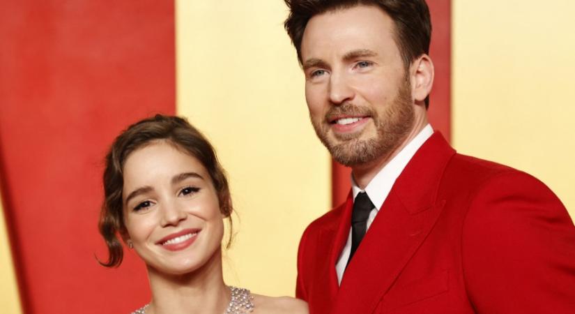 Chris Evans elárulta, hogyan kérte meg a felesége kezét