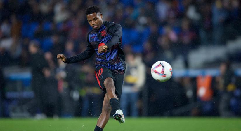 Ansu Fati miatt nem ment Rashford Barcelonába